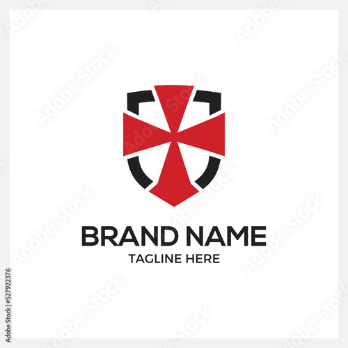 Free Download shield medical logo design illustration - GFXLoad