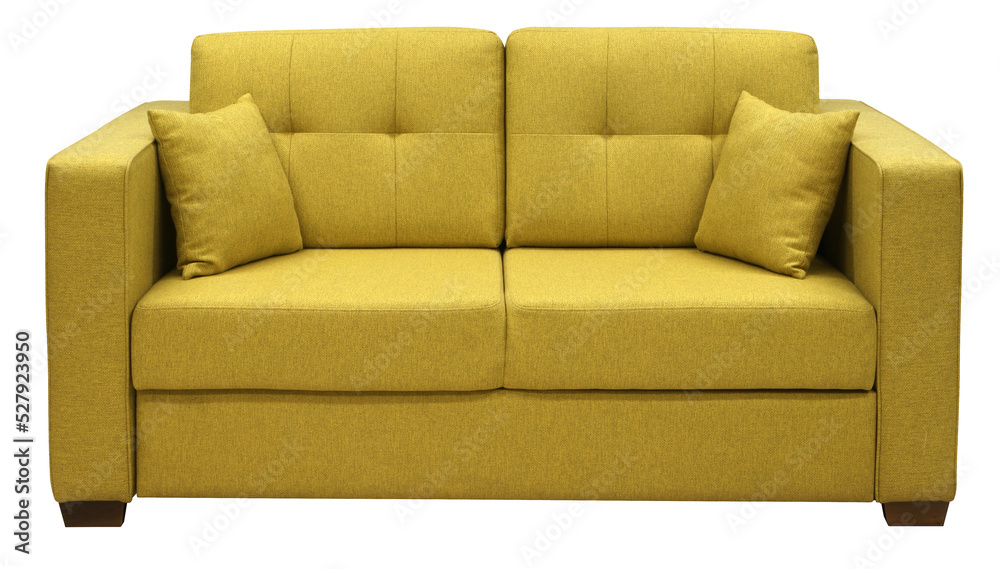 Obraz premium Sofa isolated on white background. Including clipping path