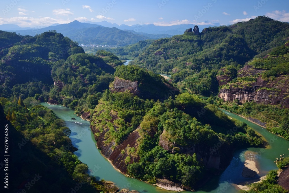 絶景の武夷山・中国 絶景の武夷山・中国