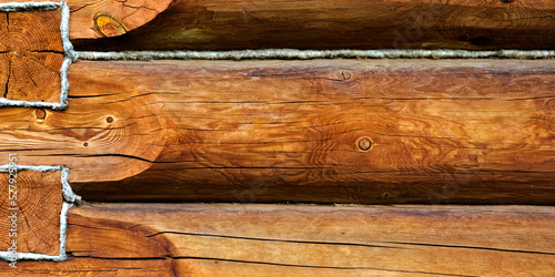 og wall, log bath, log background, logs, pine cylindrical logs, tow, insulation, log joints, background, texture, construction, good resolution, old wood background