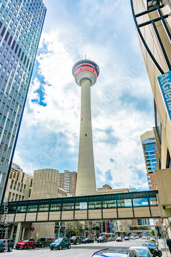 Calgary Tower and Downtown Calgary