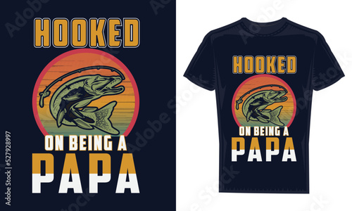 Colorful amazing best fishing t-shirt design knot for fishing gif.
