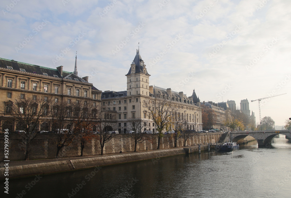 The palace of Justice, Conciergerie, Paris, France	