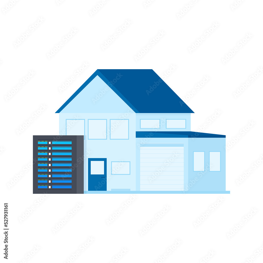 Data storage. Cloud storage icon. Security protection concept. Vector illustration. Data storage. Cloud storage icon. Security protection concept. Vector illustration.