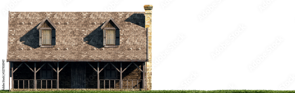 architecture concept, historic house
