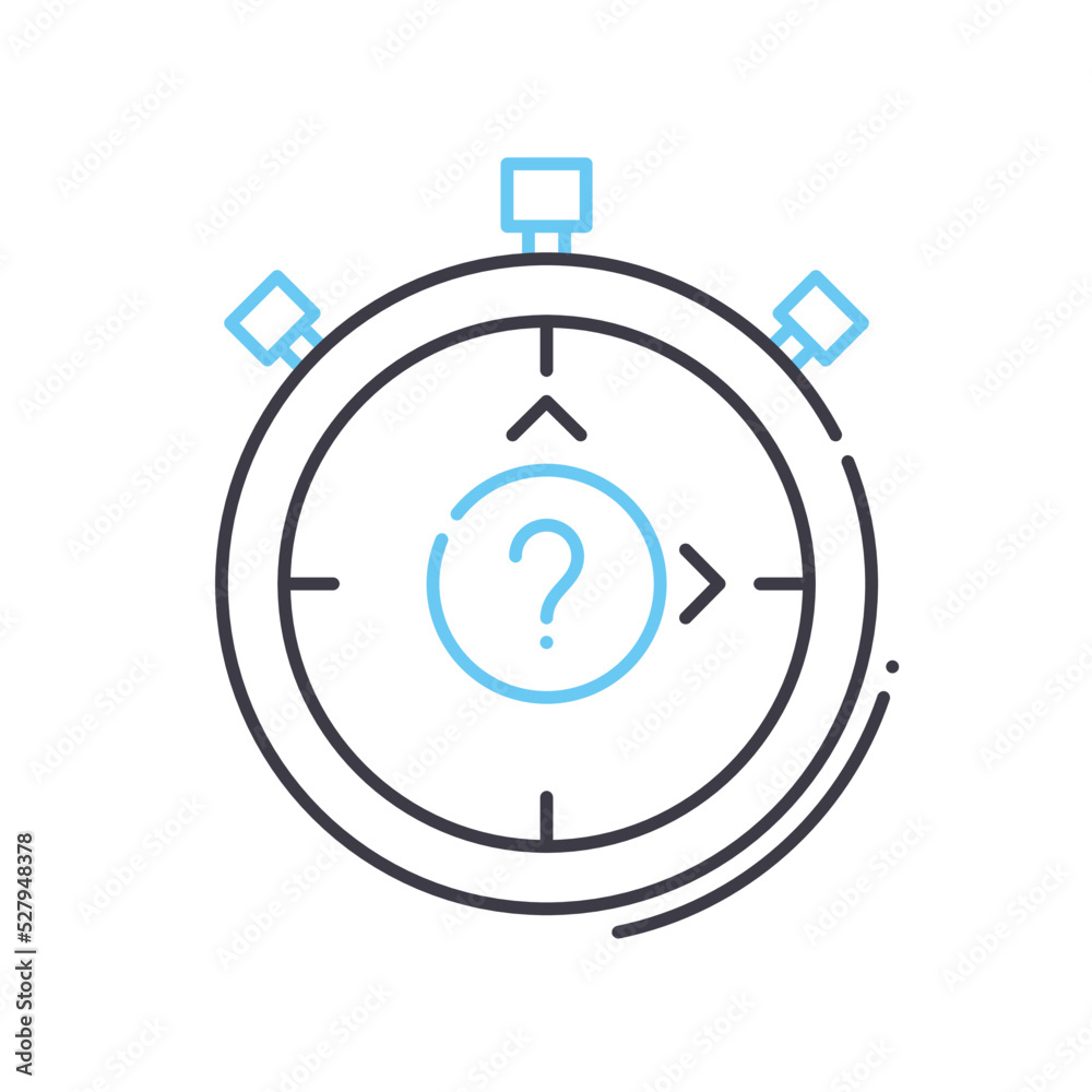 quizzes line icon, outline symbol, vector illustration, concept sign quizzes line icon, outline symbol, vector illustration, concept sign