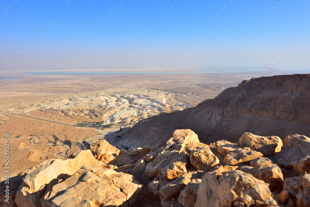 Obraz premium Holy Land of Israel. The Fortress Massada.