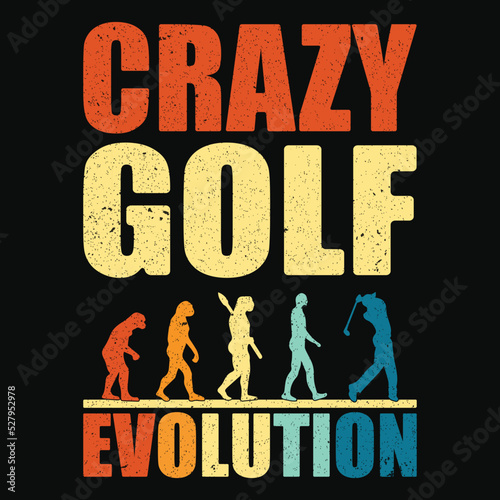 Golf Quotes Saying T-Shirt Design, Golfer Elements Vector.