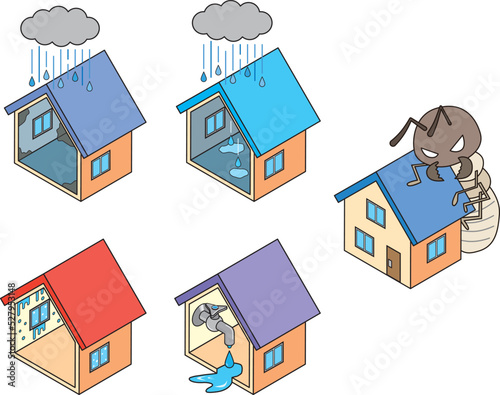 住宅の不具合セット