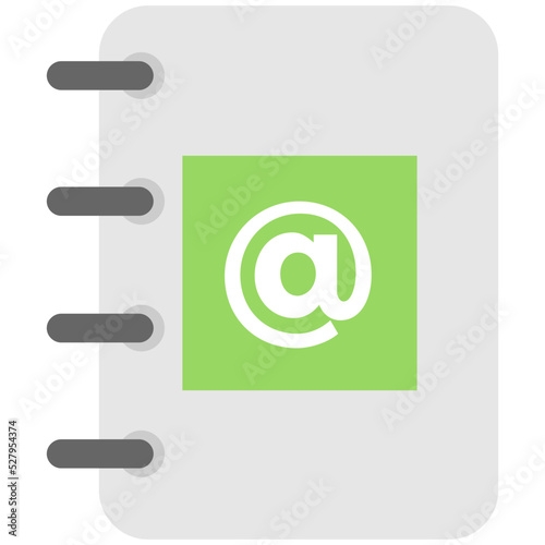 Address Book Vector Icon