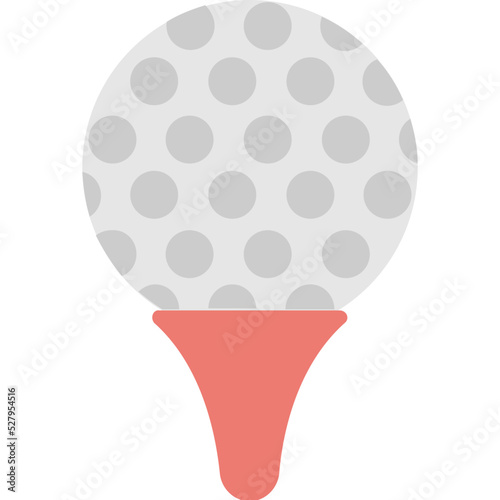 Golf Ball Vector Icon