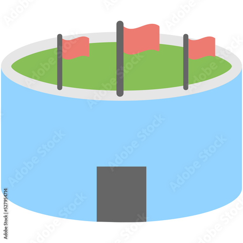 Stadium Vector Icon
