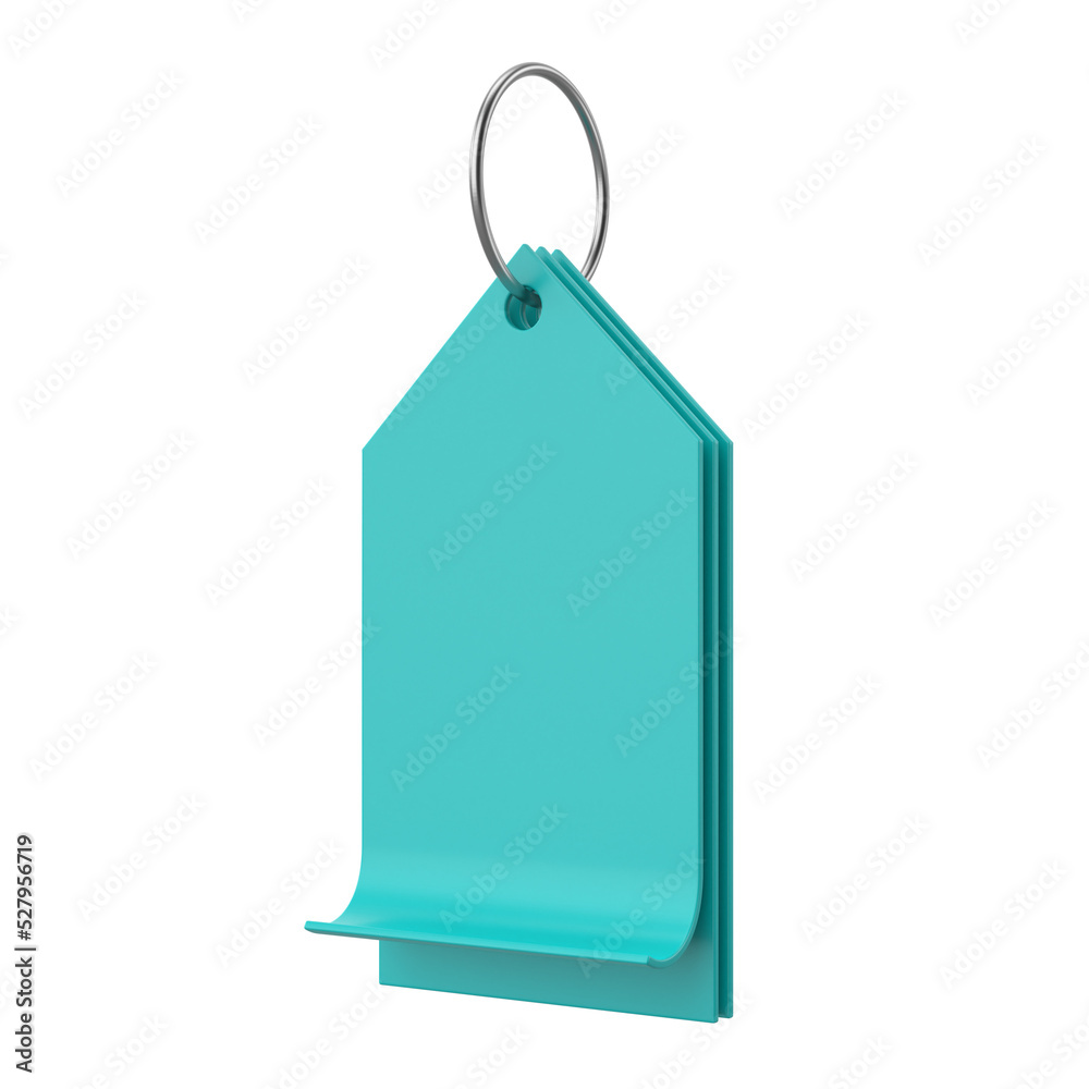 Fototapeta premium 3D tag for web banner decoration.