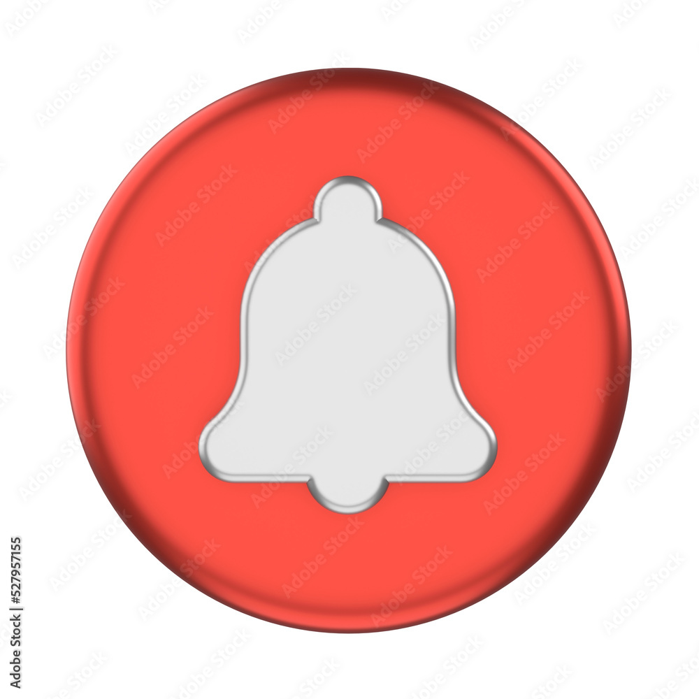 3D subscribe icon. Subscribe button. 3D element. 3D subscribe icon. Subscribe button. 3D element.