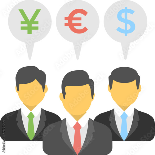 Banker Vector Icon