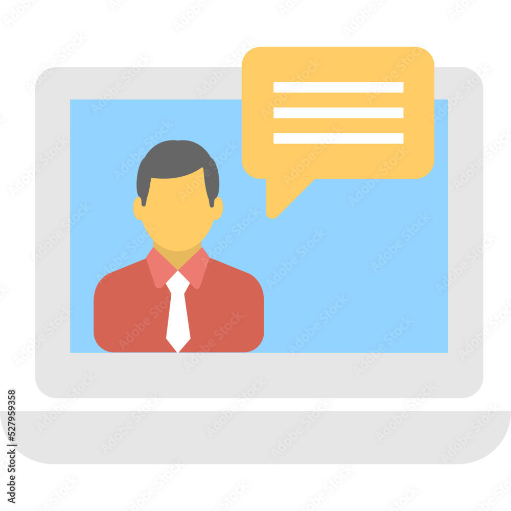Consultant Vector Icon Consultant Vector Icon