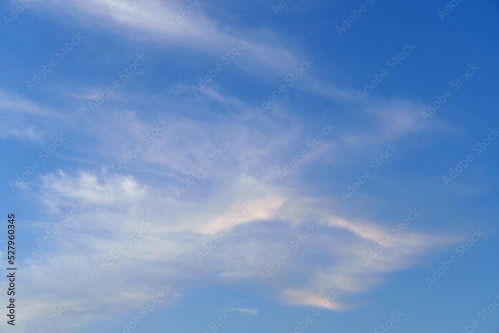 beautiful sunset sky, colorful clouds as abstract background