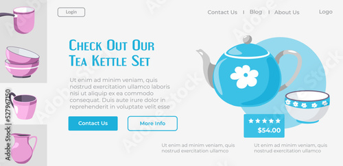 Check out our tea kettle set, kitchenware shop