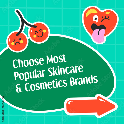 Choose most popular skincare and cosmetic brands