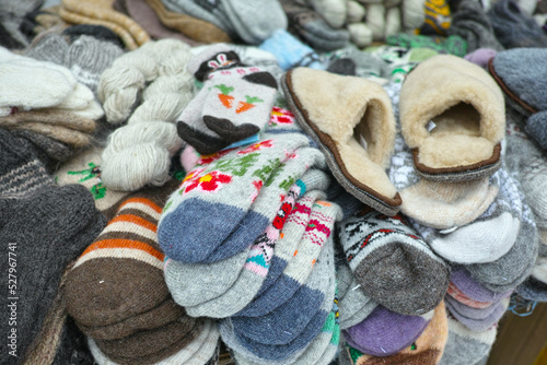 socks and slippers