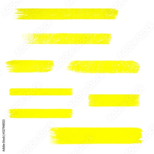 Textmarker Gelb - Text & Zahlen hervorheben und markieren - Vorlage 