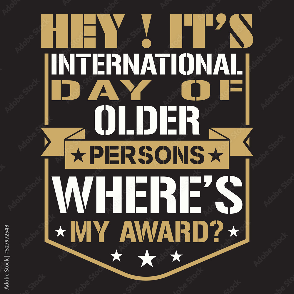 international day of older persons where's my award
