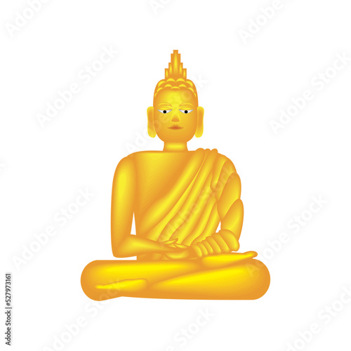 gold buddha statue