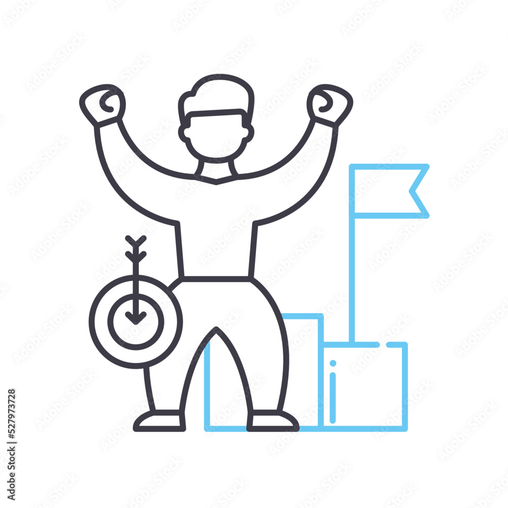 talent management line icon, outline symbol, vector illustration, concept sign talent management line icon, outline symbol, vector illustration, concept sign