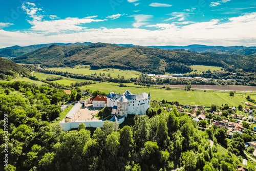 Lupciansky Castle, Slovenska Lupca, near Banska Bystrica, Slovakia. Slovakia castle. photo