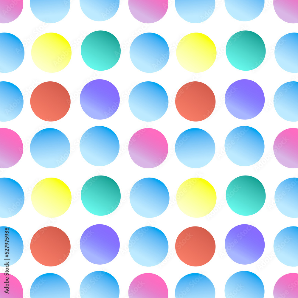 transparent Seamless Repeating Pattern of Colorful gradient pastel dots transparent Seamless Repeating Pattern of Colorful gradient pastel dots
