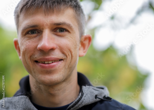 Portrait of a mature handsome man