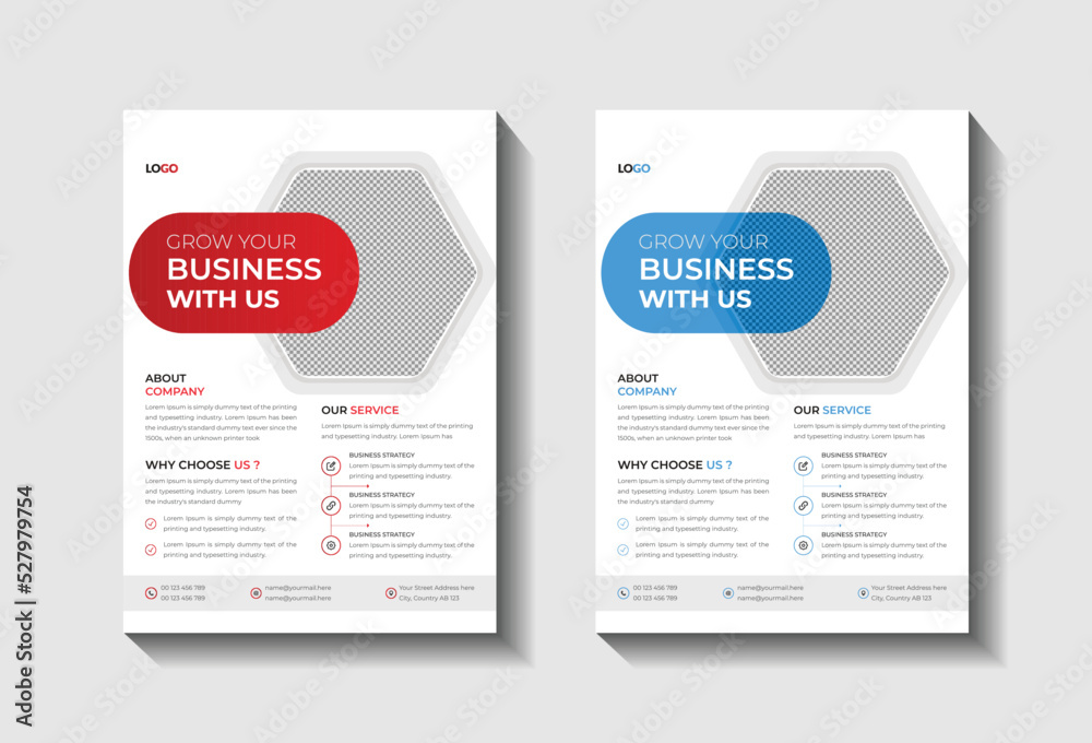 Business flyer template - Digital marketing agency flyer design Business flyer template - Digital marketing agency flyer design