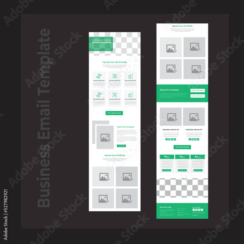 Creative Marketing Agency Email Newsletter Template