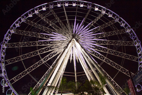 thailand  bangkok  famous  shopping plaza  ferris wheel