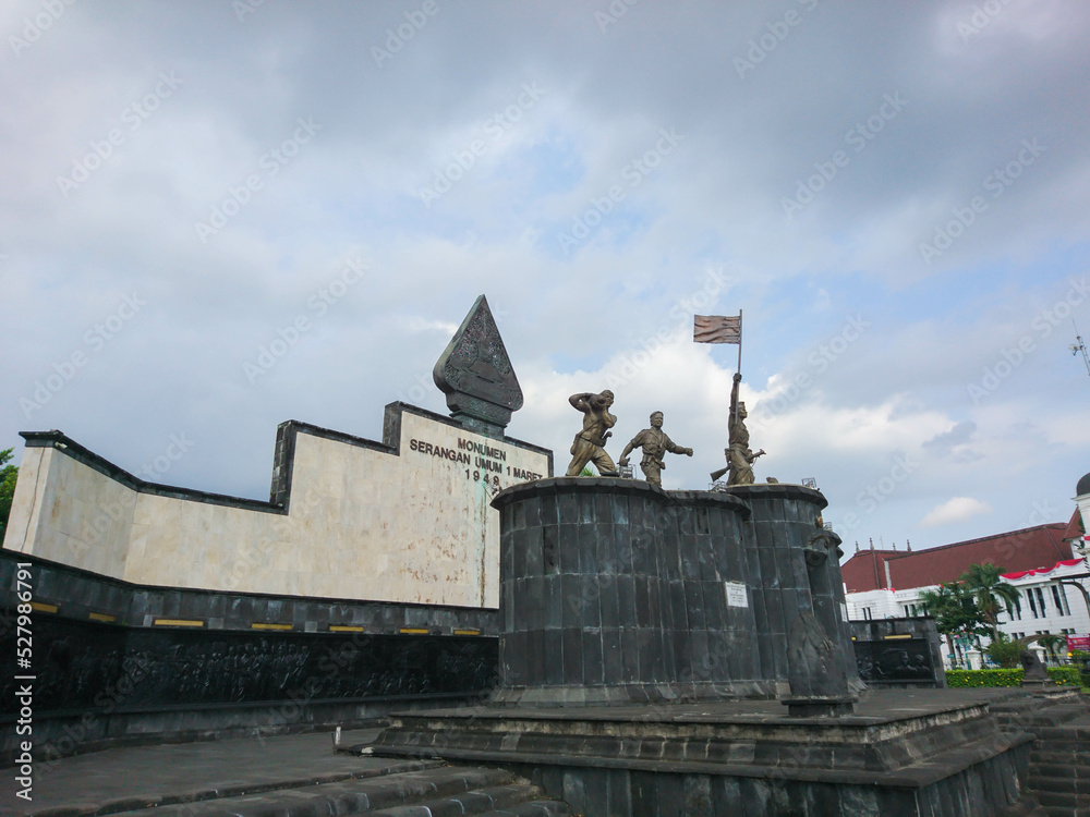 the struggle monument in Yogyakarta