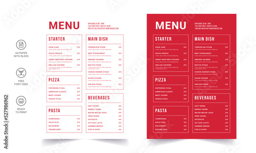 Restaurant menu template. social media marketing web banner template design. healthy food business online promotion flyer with abstract background, logo and icon. Sale cover.