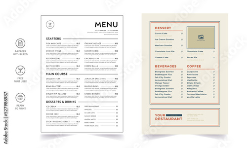 Restaurant menu template. social media marketing web banner template design. healthy food business online promotion flyer with abstract background, logo and icon. Sale cover.