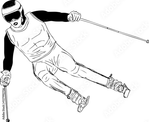Snowboarding skating vector, Wintter sport snowboarding player cartoon doodle sketch drawing, snowboarding player silhouette clip art