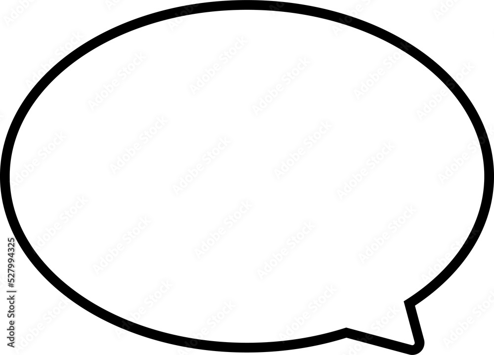 Blank speech bubble. Flat design illustration. Blank speech bubble. Flat design illustration.