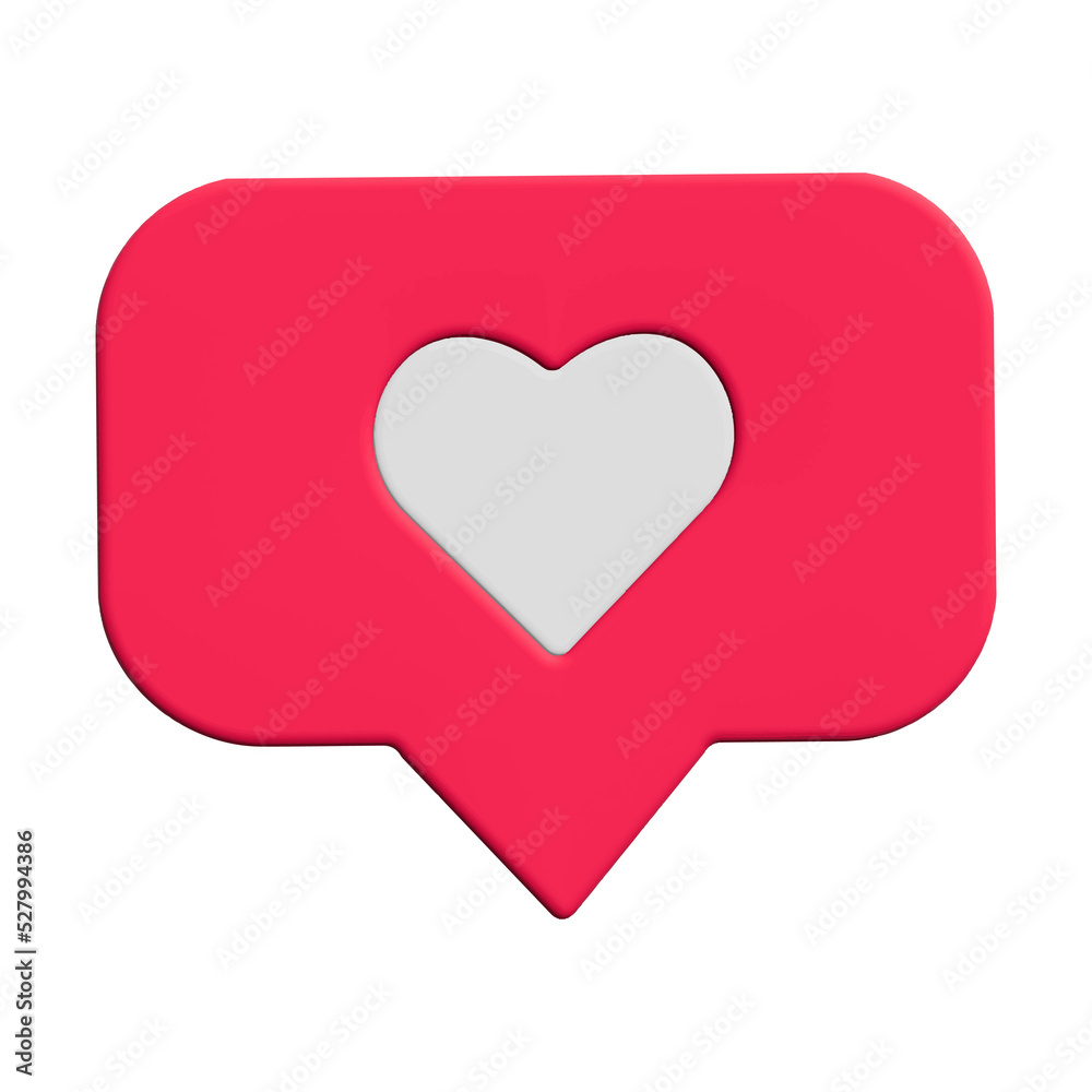 Like bubble 3d. Isometric heart bubble. Social media like. Like bubble 3d. Isometric heart bubble. Social media like.