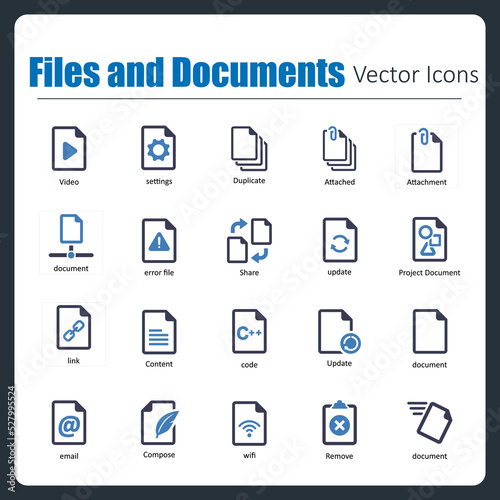 Files and Documents