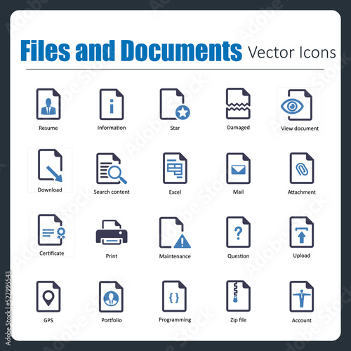 Files and Documents