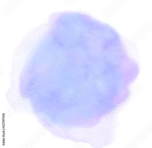 lilac watercolor blot