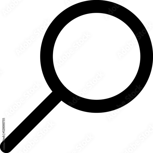 loupe line icon