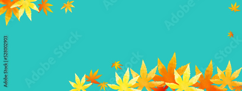紅葉の葉のバックグラウンド、秋のイメージ