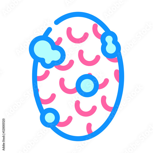 anti cellulite soap color icon vector. anti cellulite soap sign. isolated symbol illustration