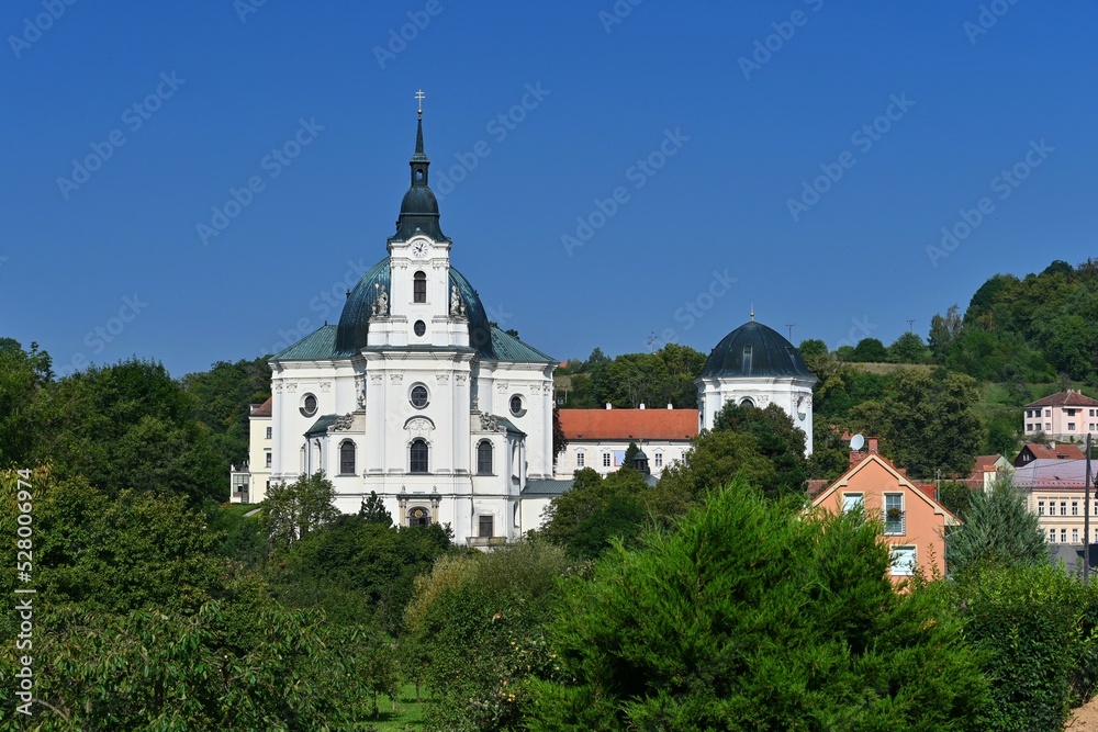 Beautiful old church of the Names of the Virgin Mary (Krtiny-Czech Republic)
Jan Blazej Santiny