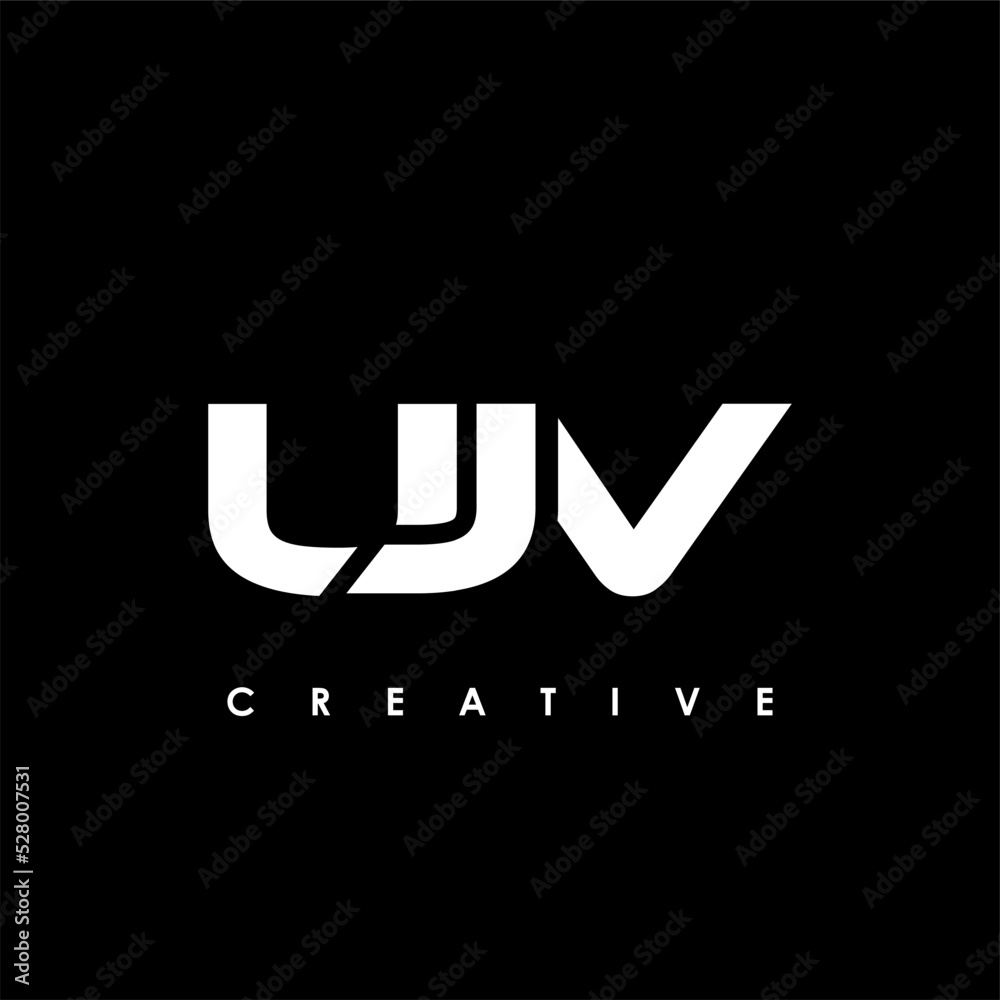 UJV Letter Initial Logo Design Template Vector Illustration UJV Letter Initial Logo Design Template Vector Illustration
