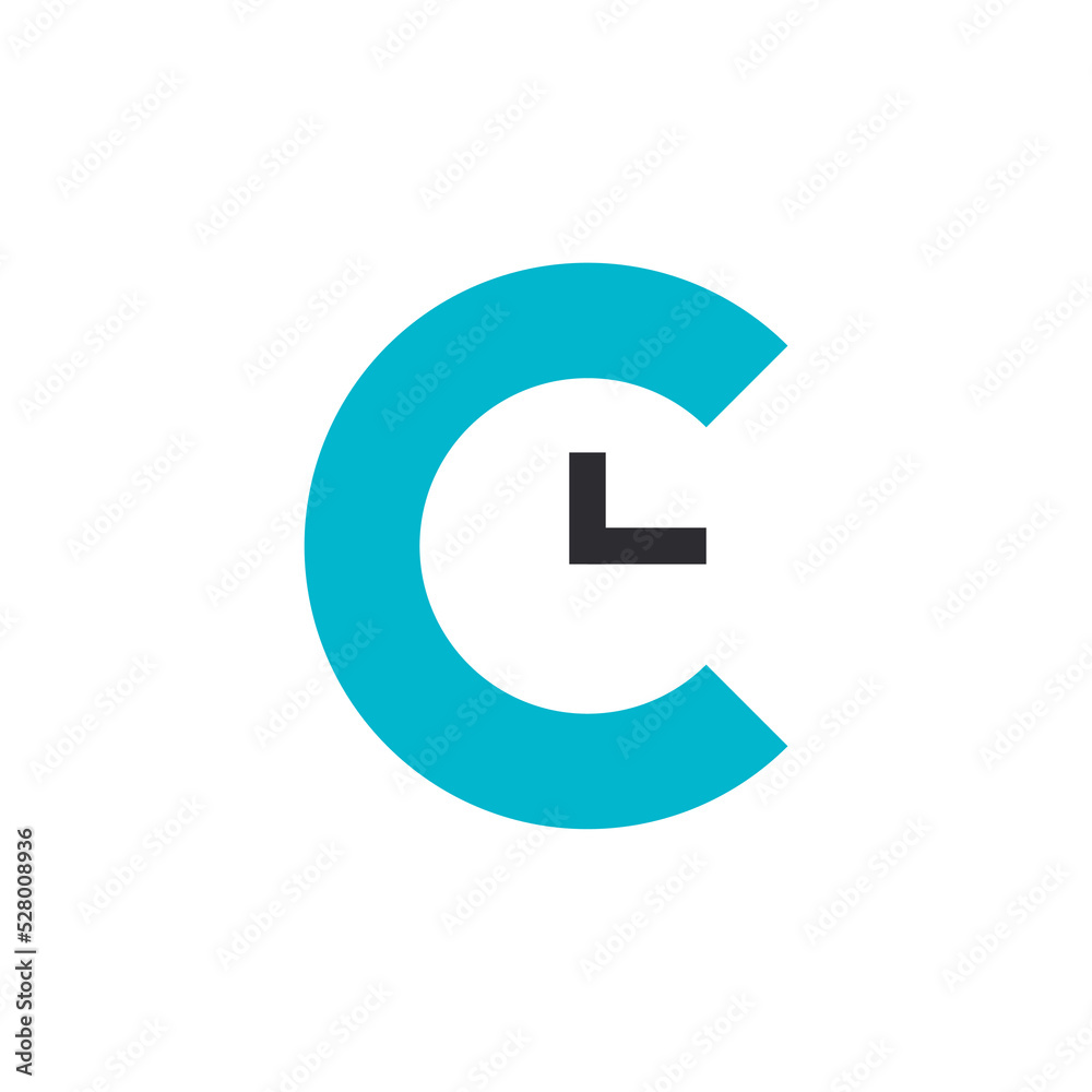 Letter C logo or icon design. template elements. geometric abstract logos Letter C logo or icon design. template elements. geometric abstract logos