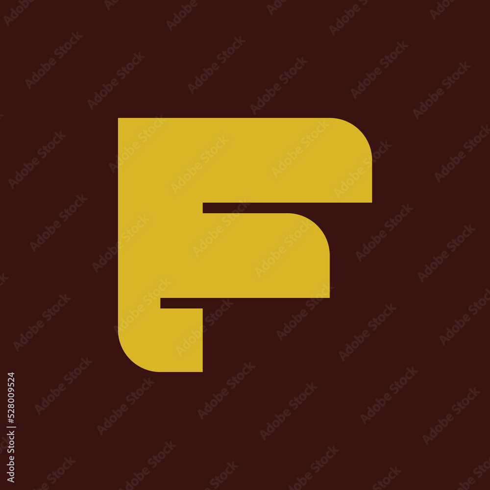 Letter F logo or icon design. template elements. geometric abstract logos Letter F logo or icon design. template elements. geometric abstract logos